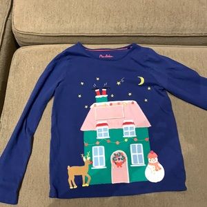 Mini Boden girls long sleeve tee